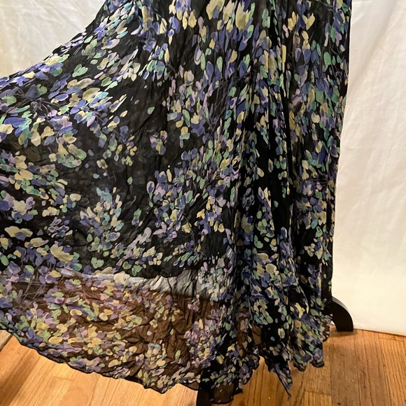 Vintage Y2K sheer floral beaded dress 💙 - Picture 4 of 8